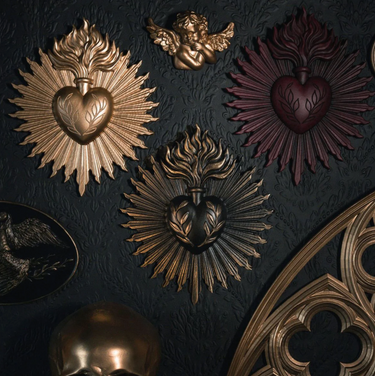 Ardour Sacred Heart Bundle by The Blackened Teeth Gothic Home Decor
