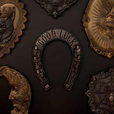 The Horseshoe House Charm by The Blackened Teeth Ltd Gothic Home Decor