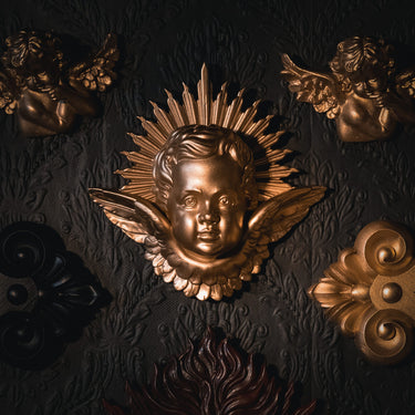 Beau cherub - The Blackened Teeth - gothic home decor