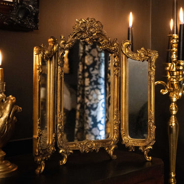 floria baroque dressing table mirror the blackened teeth blackened atelier