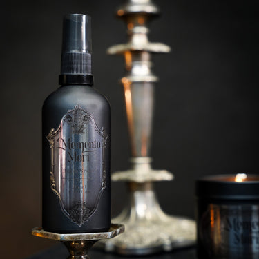 Memento Mori Room Spray - the blackened teeth - gothic home decor
