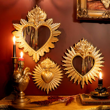 Regina - Large Sacred Heart Mirror