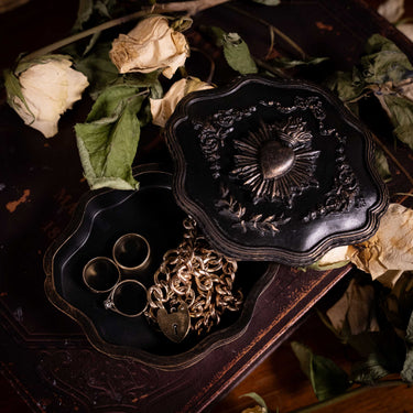 Sacred Heart Trinket Box - The Mourning Room Collection by The Blackened Teeth Ltd Gothic Home Decor