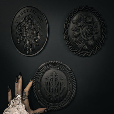 Widows Bouquet Brooch The Mourning Room by The Blackened Teeth Gothic Home Decor