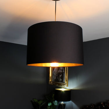 Black Gold Lampshade