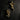 GOLD CHEUB WITH VIOLIN AND MANDOLIN WALL HANGING WALL DECOR THE BLACKENED TEETH THE BLACKENED ABODE