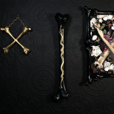 The Serpent Bone - The Blackened Teeth - Gothic home decor