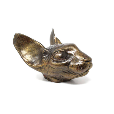 sphynx gold edition candle - The Blackened Teeth - Gothic home decor