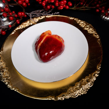 CHARGER PLATE - GOLD by The Blackened Teeth gothic home decor 