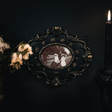 In Memory of Picture Frame - The Mourning Room Collection by The Blackened Teeth Ltd Gothic Home Decor