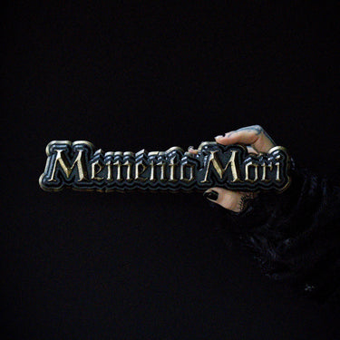 memento mori gothic wall plaque the blackened teeth
