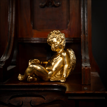 Urielle Winged Cherub Ornament