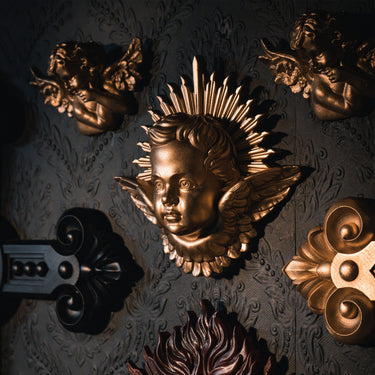Beau cherub by The Blackened Teeth Ltd gothic home decor
