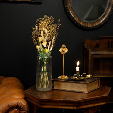 Cora Dried Floral Bouquet by The Blackened Teeth Ltd Gothic Home decor 