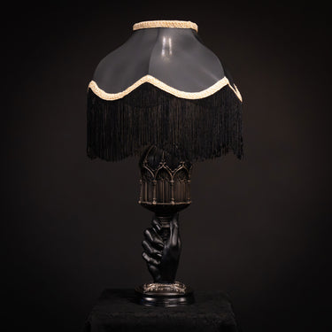 Mourning Lantern Table Lamp - The Mourning Room Collection by The Blackened Teeth Ltd Gothic Home Decor